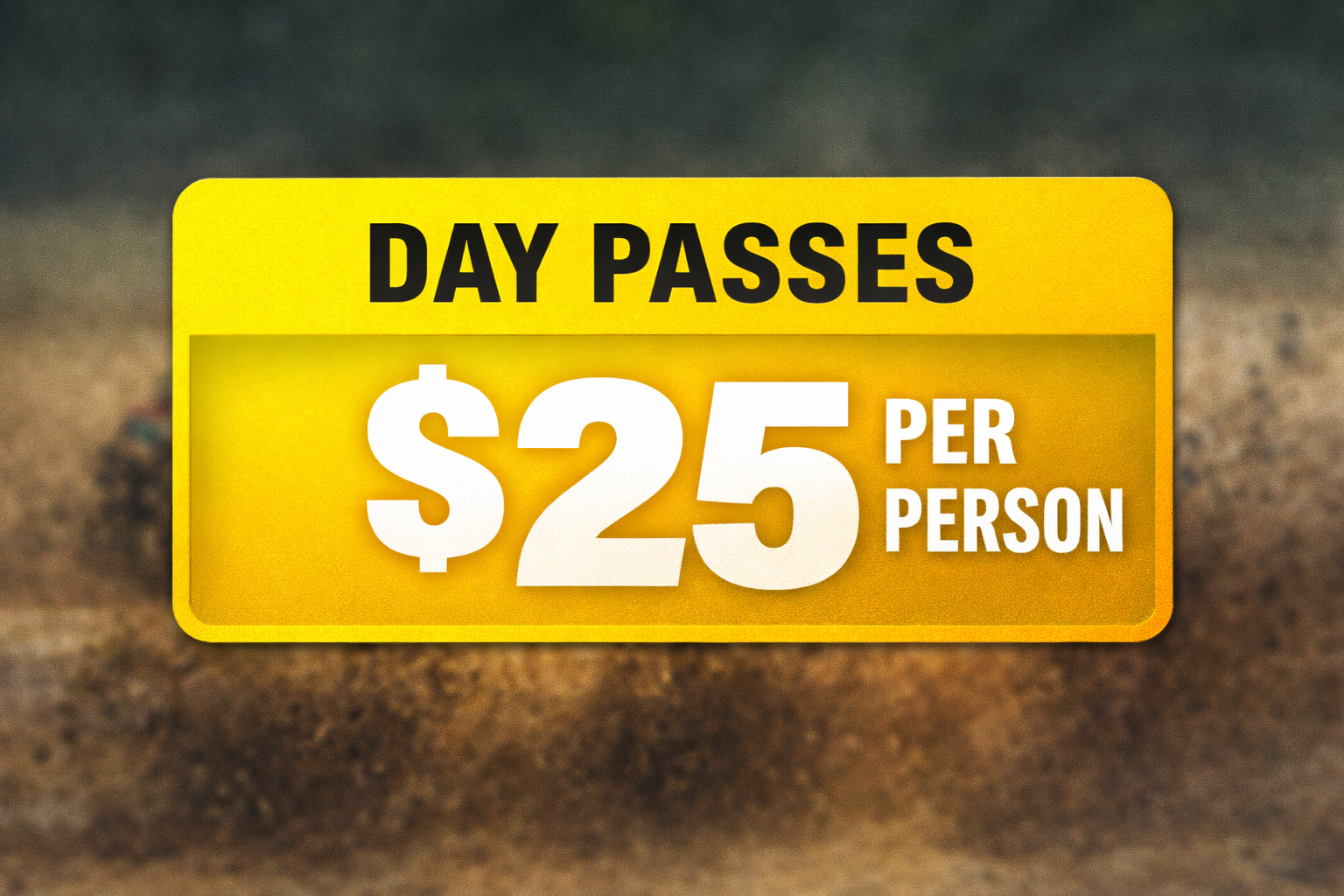 $25 day ride